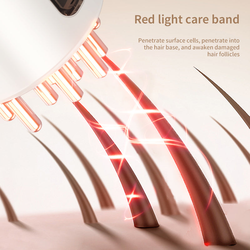2327 15ml Electic Fluid Guide Comb Red Light Care Scalp Massager Applicator 2327 15ml Electic Fluid Guide Comb Red Light Care Scalp Massager Applicator